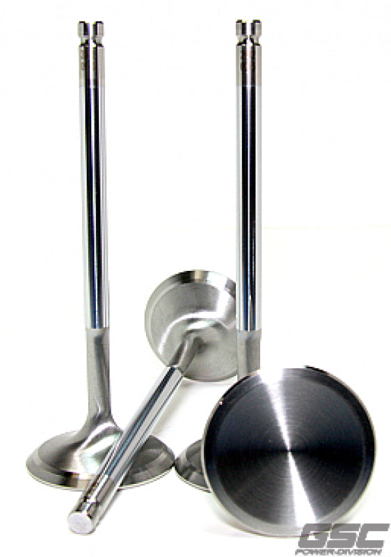 GSC P-D Audi V10 5.2L 33.8mm Head STD 104.4mm Long Chrome Polished Intake Valve - Set of 10 - Premium Valves from GSC Power Division - Just 1012.97 SR! Shop now at Motors