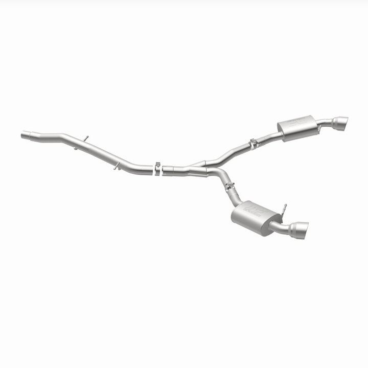 MagnaFlow 18-19 Audi A5 Dual Exit Polished Stainless CatBack Exhaust - 3in Main Piping Diameter - Premium Catback from Magnaflow - Just 6261.52 SR! Shop now at Motors
