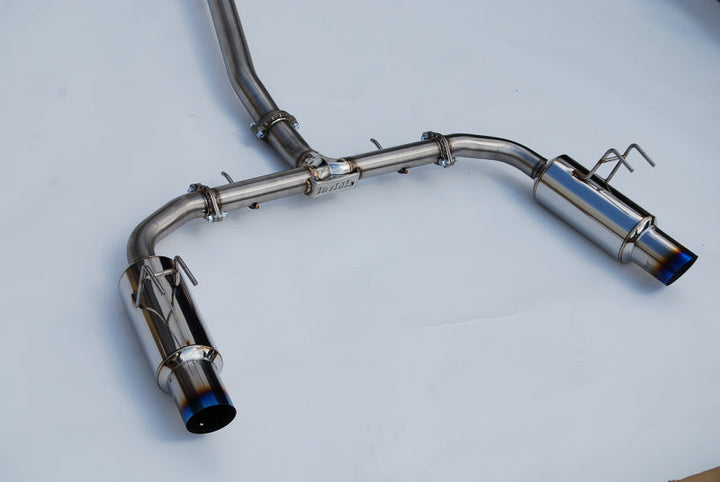 Invidia 2022+ Honda Civic Si (1.5T) 70mm N1 Cat Back Exhaust - Burnt TI Tips - Premium Catback from Invidia - Just 2798.06 SR! Shop now at Motors