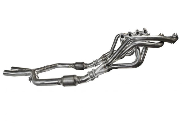 Kooks 05-10 Ford Mustang GT Manual 1 5/8in x 2 1/2in SS Long Tube Headers and OEM Catted SS X Pipe - Premium Headers & Manifolds from Kooks Headers - Just 8809.30 SR! Shop now at Motors