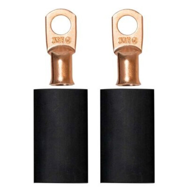 Moroso 3/8in Dia Stud 2 GA Wire Crimp/Solder Battery Cable Terminal Kit (2 Pack) - Premium Battery Accessories from Moroso - Just 28.06 SR! Shop now at Motors