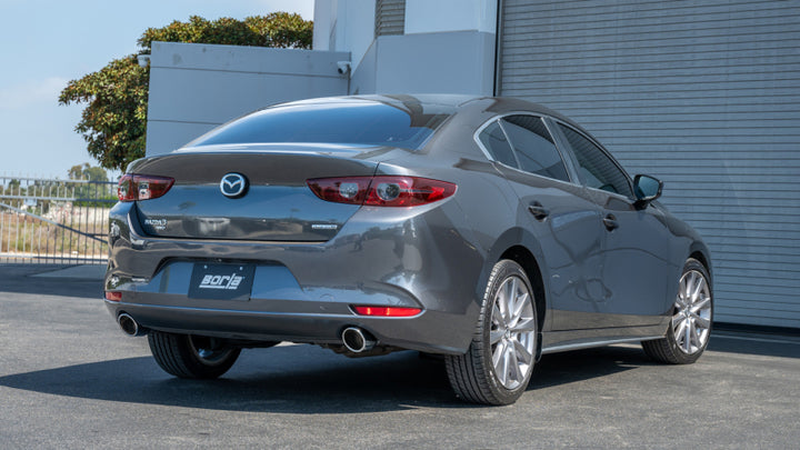 Borla 19-23 Mazda 3 NA / 21-23 Mazda 3 Turbo S-Type Axle Back Exhaust w/ 4in Tips - Premium Axle Back from Borla - Just 3890.19 SR! Shop now at Motors