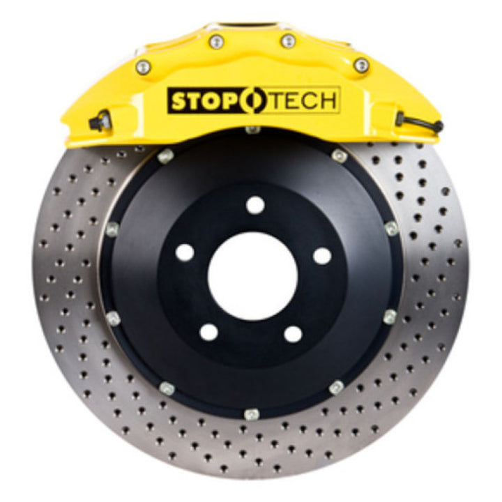 StopTech 08-13 BMW M3/11-12 1M Coupe Front BBK w/ Yellow ST-60 Calipers Drilled 380x35mm Rotor - Premium Big Brake Kits from Stoptech - Just 14856.45 SR! Shop now at Motors