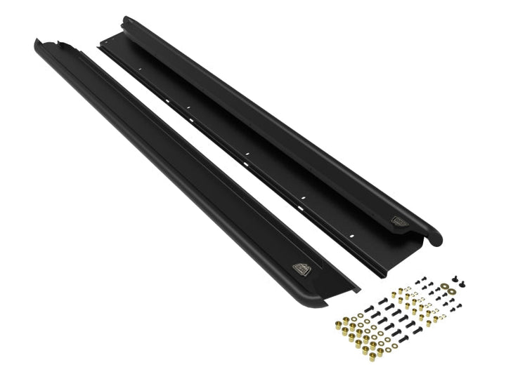 aFe POWER 10-14 Subaru Outback H4 2.5L / H6 3.6L Terra Guard Trail Slider Step - Black - Premium Nerf Bars from aFe - Just 4650.39 SR! Shop now at Motors