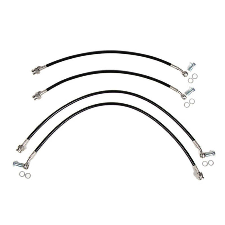 Chase Bays 97-13 Chevrolet Corvette C5/C6 Front and Rear Extended Caliper Brake Lines - Premium Brake Line Kits from Chase Bays - Just 562.63 SR! Shop now at Motors