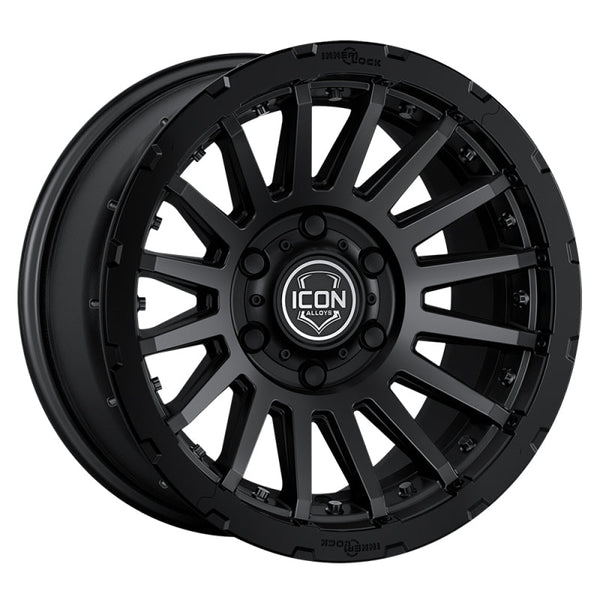 ICON Recon Pro 17x8.5 5x5 -6mm Offset 4.5in BS 71.5mm Bore Satin Black Wheel - Premium Wheels - Cast from ICON - Just 1328.47 SR! Shop now at Motors