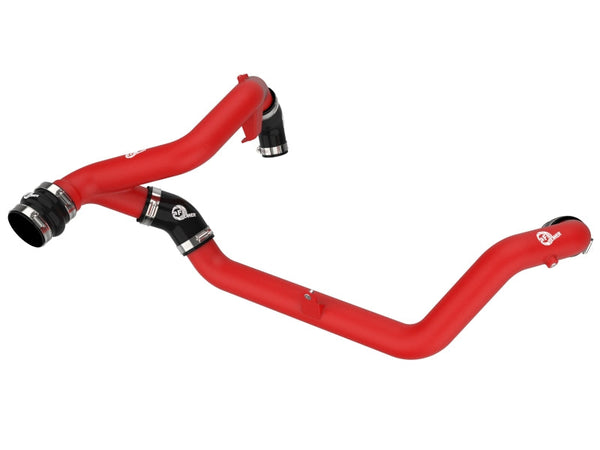 aFe BladeRunner 2 1/4in Intercooler Hot Side Charge Pipe 22-23 Ford Explorer V6-3.0L (tt) - Red - Premium Intercoolers from aFe - Just 1946.19 SR! Shop now at Motors