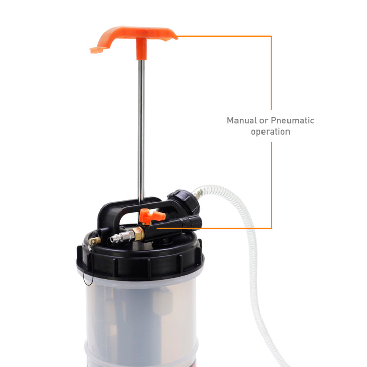 Mishimoto Fluid Extractor Manual and Pneumatic - 5.6L - Premium Tools from Mishimoto - Just 348.87 SR! Shop now at Motors