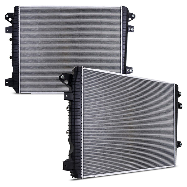 Mishimoto 17-19 Chevrolet Silverado 6.6L Duramax Plastic Radiator - Premium Radiators from Mishimoto - Just 1947.76 SR! Shop now at Motors