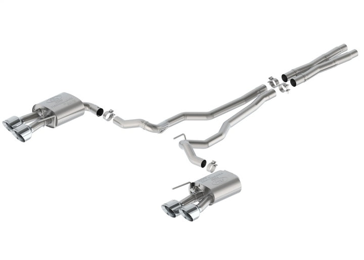 Ford Racing 2024 Mustang 5.0L GT Extreme Cat-Back Exhaust W/Valance - Chrome Tips - Premium Catback from Ford Racing - Just 11235.05 SR! Shop now at Motors