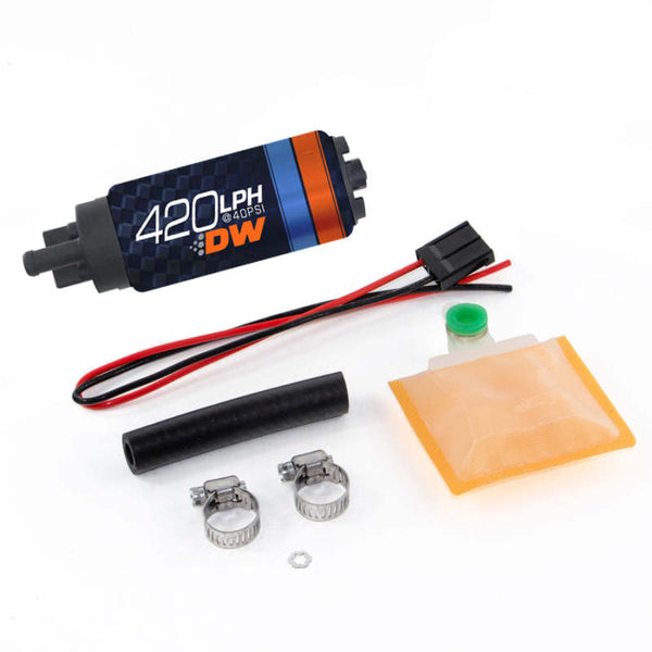 Deatschwerks DW420 Series 420lph In-Tank Fuel Pump w/ Universal Install Kit - Premium Fuel Pumps from DeatschWerks - Just 709.37 SR! Shop now at Motors