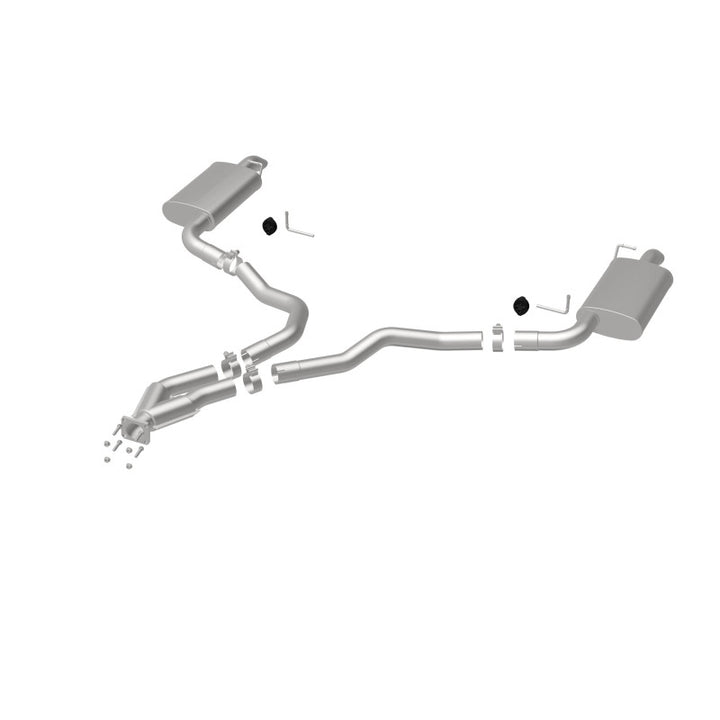 MagnaFlow 75-79 Chevy Corvette V8 5.7L Dual Split Rear Exit Stainless Cat-Back Perf Exhaust - Premium Catback from Magnaflow - Just 3076.59 SR! Shop now at Motors