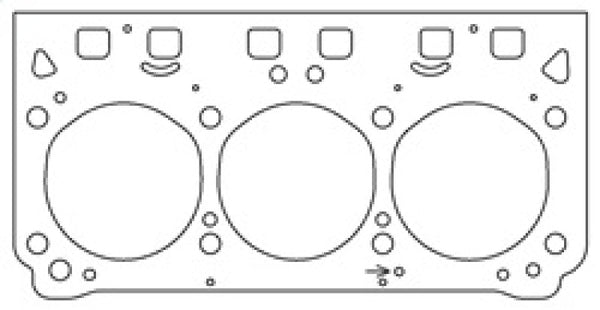 Cometic Buick 3800 Series II/III V6 .030in MLS Cylinder Head Gasket - 3.840in Bore - RHS - Premium Head Gaskets from Cometic Gasket - Just 380.15 SR! Shop now at Motors