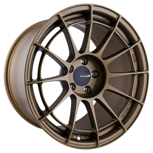 Enkei NT03RR 18x10.5 5x114.3 15mm Offset 75mm Bore Titanium Gold Wheel - Premium Wheels - Cast from Enkei - Just 2748.59 SR! Shop now at Motors