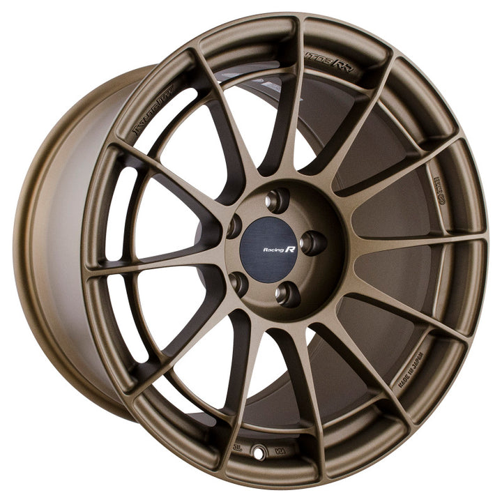 Enkei NT03RR 18x10.5 5x114.3 15mm Offset 75mm Bore Titanium Gold Wheel - Premium Wheels - Cast from Enkei - Just 2748.59 SR! Shop now at Motors