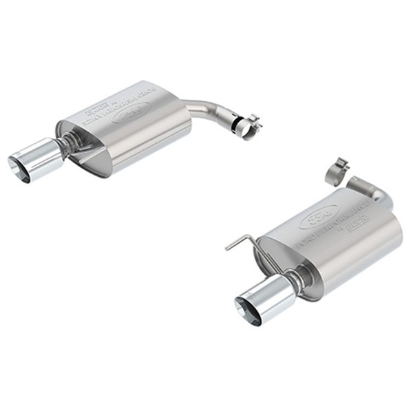 Ford Racing 15-23 Mustang 2.3L Ecoboost Touring Muffler Kit - Chrome Tips - Premium Catback from Ford Racing - Just 4070.32 SR! Shop now at Motors