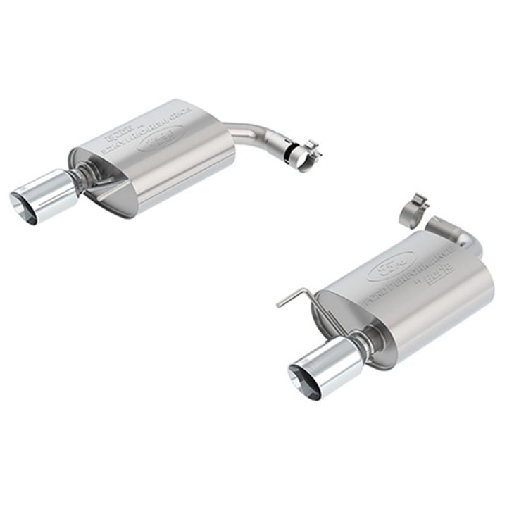 Ford Racing 15-23 Mustang 2.3L Ecoboost Touring Muffler Kit - Chrome Tips - Premium Catback from Ford Racing - Just 4070.33 SR! Shop now at Motors