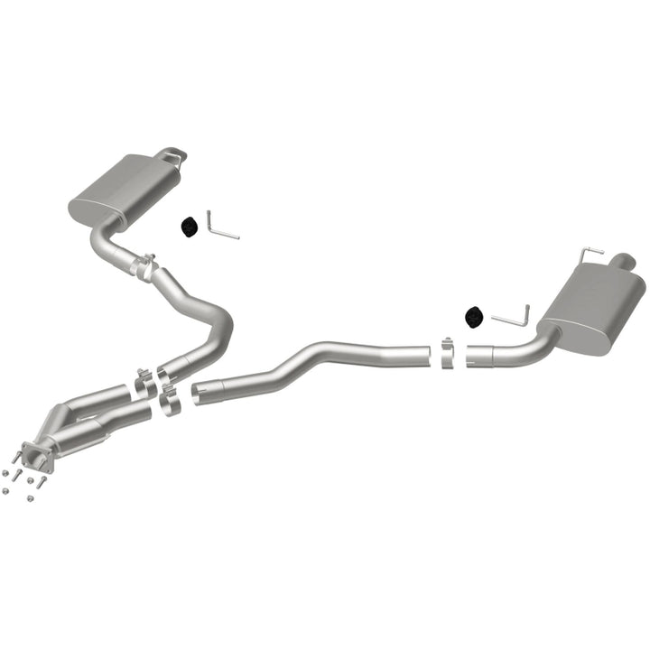 MagnaFlow 75-79 Chevy Corvette V8 5.7L Dual Split Rear Exit Stainless Cat-Back Perf Exhaust - Premium Catback from Magnaflow - Just 3076.59 SR! Shop now at Motors