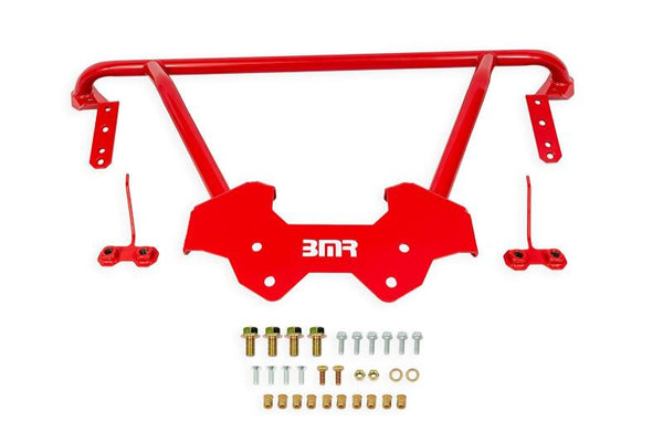 BMR 68-72 Chevrolet Monte Carlo (A-Body) Front Chassis Reinforcement Brace - Red - Premium Chassis Bracing from BMR Suspension - Just 862.34 SR! Shop now at Motors