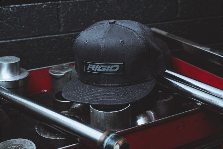 Rigid Industries Grey Flat Bill Hat w/ Rigid Patch - Premium Sweatshirts from Rigid Industries - Just 112.64 SR! Shop now at Motors