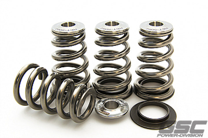 GSC P-D Mitsubishi 4G63T Extreme Pressure Conical Valve Spring and Ti Retainer Kit - Premium Valve Springs, Retainers from GSC Power Division - Just 1946.18 SR! Shop now at Motors