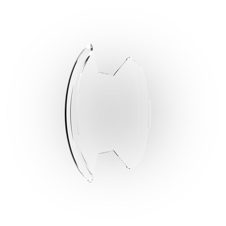 KC HiLiTES SlimLite 8in. LED Light Shield (Shield Only) - Clear - Premium Light Covers and Guards from KC HiLiTES - Just 45.03 SR! Shop now at Motors