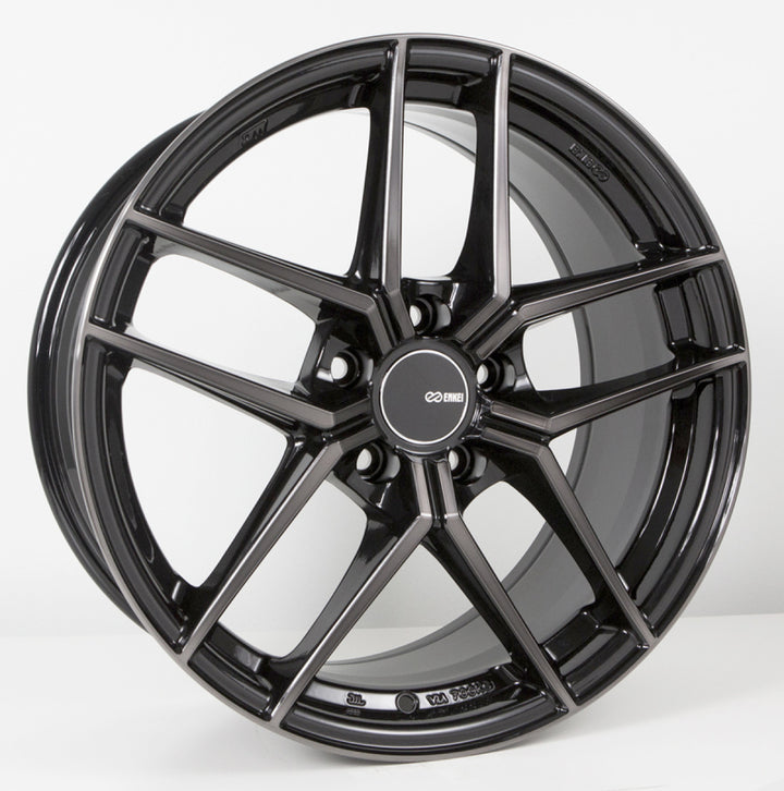 Enkei TY5 19x8.5 5x114.3 50mm Offset 72.6mm Bore Pearl Black Wheel - Premium Wheels - Cast from Enkei - Just 1797.88 SR! Shop now at Motors
