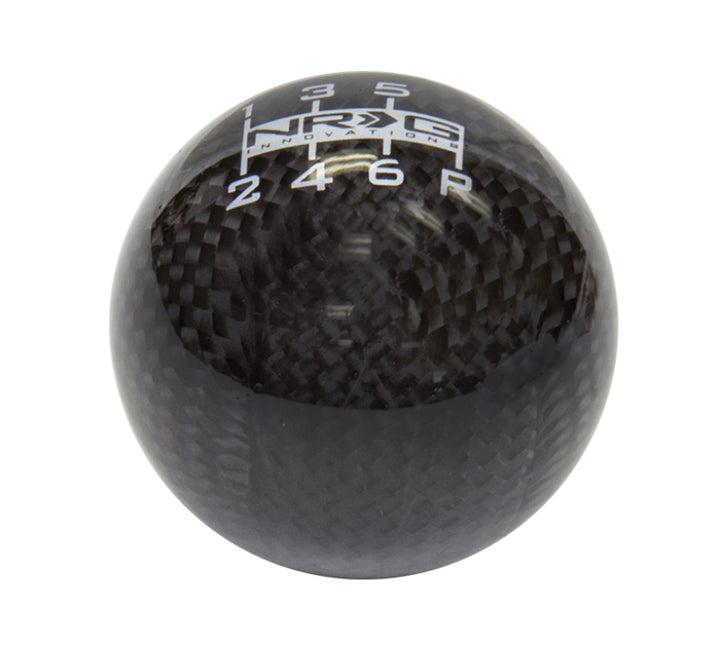 NRG Universal Ball Style Shift Knob - Black Carbon Fiber (6 Speed Pattern) - Premium Shift Knobs from NRG - Just 118.95 SR! Shop now at Motors