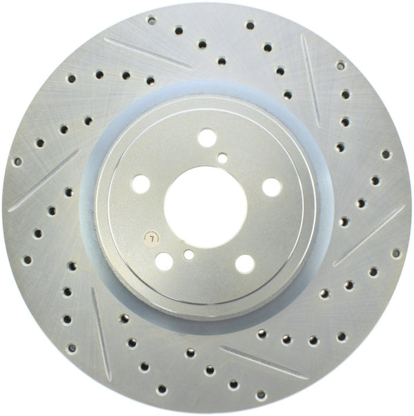 StopTech 05-14 Subaru Legacy Select Sport Drilled & Slotted Rotor - Left - Premium Brake Rotors - Slot & Drilled from Stoptech - Just 513.71 SR! Shop now at Motors