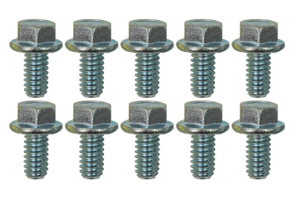 Moroso 1/4in-20 x .500in Serrated Zinc Flange Bolt  - 10 Pack - Premium Hardware Kits - Other from Moroso - Just 14.97 SR! Shop now at Motors