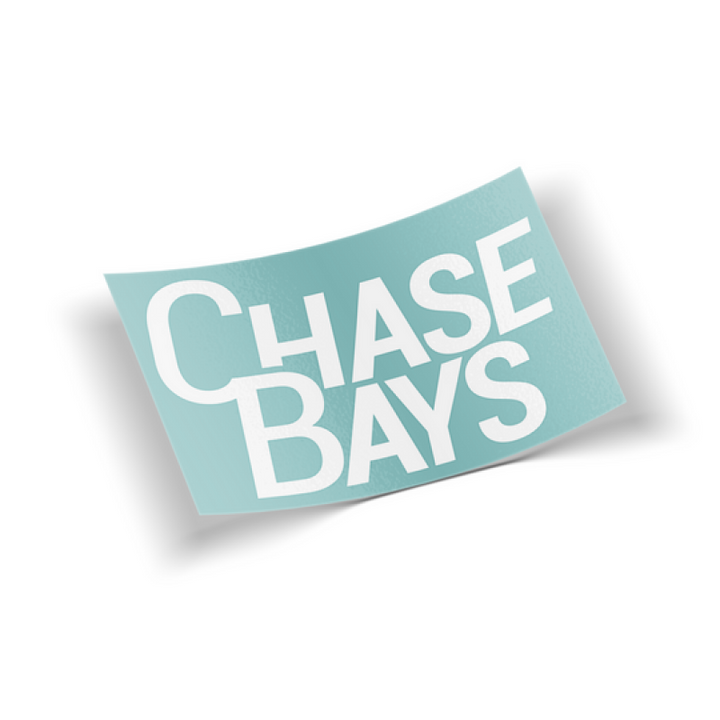 Chase Bays Logo Sticker - Premium Stickers/Decals/Banners from Chase Bays - Just 18.71 SR! Shop now at Motors