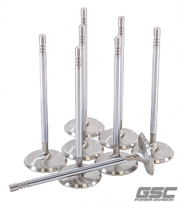 GSC P-D Ford Voodoo/Predator 32.5mm Head STD 109.8mm Long Chrm Super Alloy Exhaust Valve - Set of 8 - Premium Valves from GSC Power Division - Just 1235.86 SR! Shop now at Motors