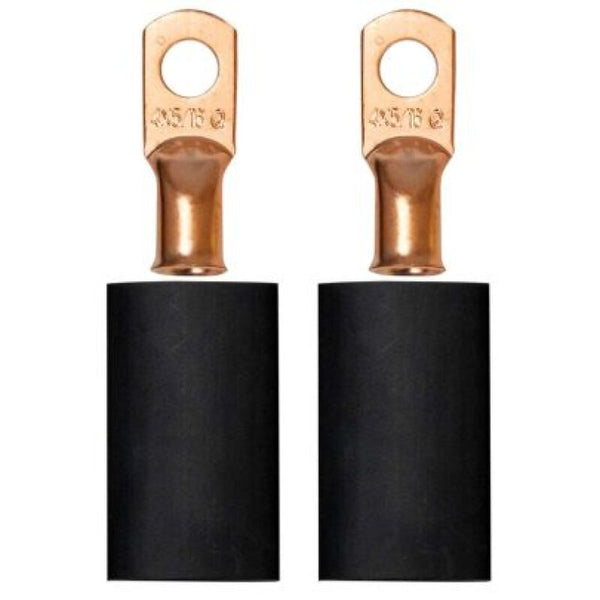 Moroso 5/16in Dia Stud 4 GA Wire Crimp/Solder Battery Cable Terminal Kit (2 Pack) - Premium Battery Accessories from Moroso - Just 28.06 SR! Shop now at Motors