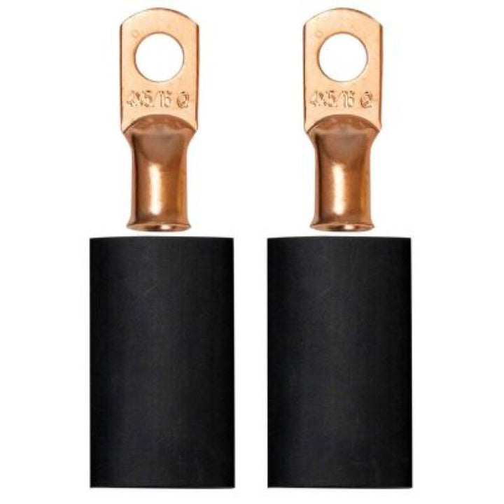 Moroso 5/16in Dia Stud 4 GA Wire Crimp/Solder Battery Cable Terminal Kit (2 Pack) - Premium Battery Accessories from Moroso - Just 28.06 SR! Shop now at Motors