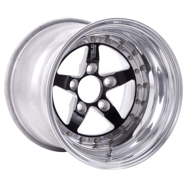 Weld Weldstar 15x12 / 5x4.75 BP / 5.5in. BS Black Wheel - Non-Beadlock - Premium Wheels - Forged from Weld - Just 3371.10 SR! Shop now at Motors