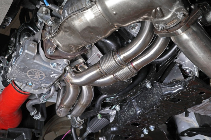 Perrin 22-24 Subaru WRX / 20-24 OBXT & Legacy XT / 19-24 Ascent Equal Length Header - Brushed SS - Premium Headers & Manifolds from Perrin Performance - Just 4416.87 SR! Shop now at Motors