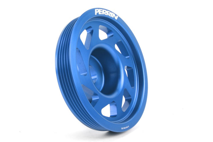 Perrin 93-11 Subaru Impreza / 04-21 STI / 02-14 WRX EJ Engines (w/o AC ONLY) Crank Pulley - Blue - Premium Pulleys - Crank, Underdrive from Perrin Performance - Just 507.04 SR! Shop now at Motors