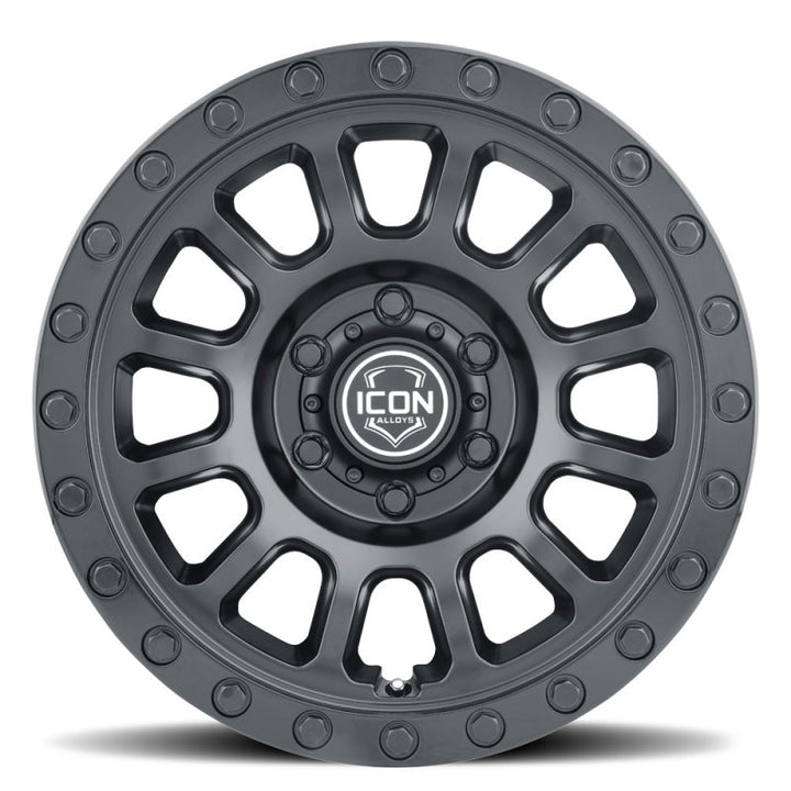 ICON Hulse 17 X 8.5 6 X 135 6mm Offset 5in BS Double Black - Premium Wheels - Cast from ICON - Just 930.62 SR! Shop now at Motors