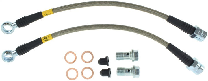 StopTech 15-17 Volkswagen GTI Stainless Steel Rear Brake Lines - Premium Brake Line Kits from Stoptech - Just 242.80 SR! Shop now at Motors