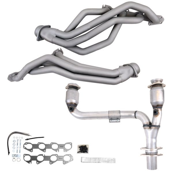 BBK 09-24 Ram 1500 Hemi 5.7L 1-3/4 Long Tube Headers w/High Flow Catted Y-Pipe (Ti Ceramic) - Premium Headers & Manifolds from BBK - Just 5431.79 SR! Shop now at Motors