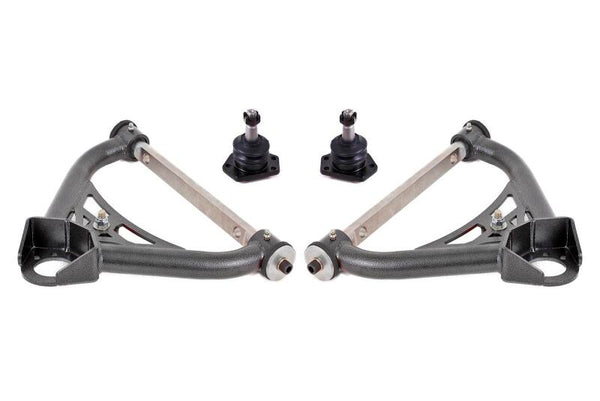 BMR 70-81 Chevrolet Camaro A-Arms Upper Non-Adjustable Delrin Std Ball Joint - Black Hammertone - Premium Control Arms from BMR Suspension - Just 1499.86 SR! Shop now at Motors