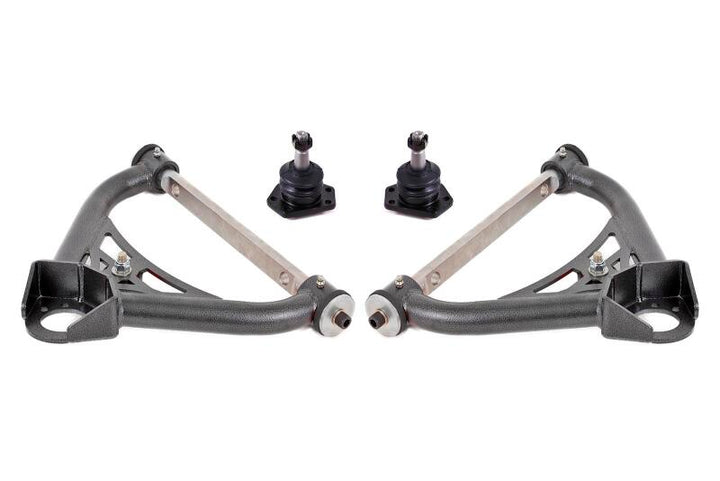 BMR 70-81 Chevrolet Camaro A-Arms Upper Non-Adjustable Delrin Std Ball Joint - Black Hammertone - Premium Control Arms from BMR Suspension - Just 1499.86 SR! Shop now at Motors