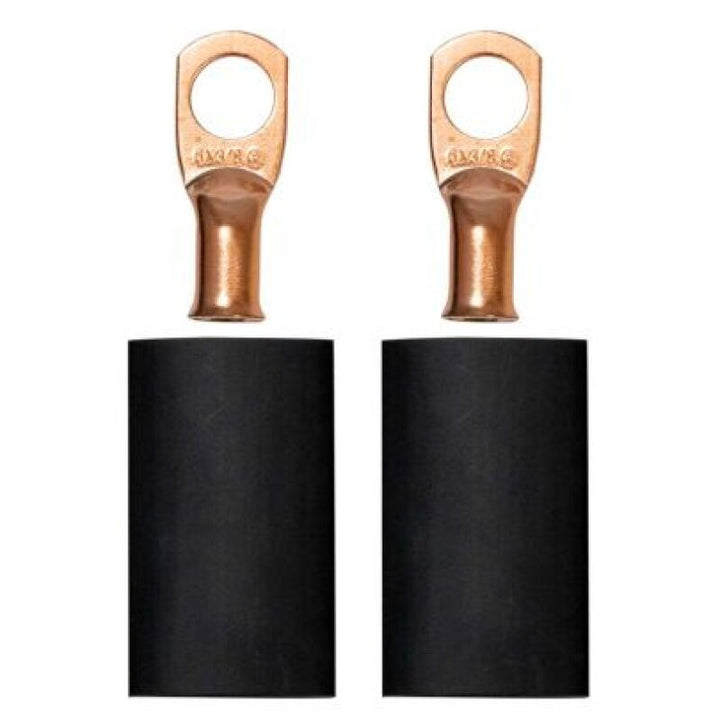 Moroso 3/8in Dia Stud 6 GA Wire Crimp/Solder Battery Cable Terminal Kit (2 Pack) - Premium Battery Accessories from Moroso - Just 24.04 SR! Shop now at Motors