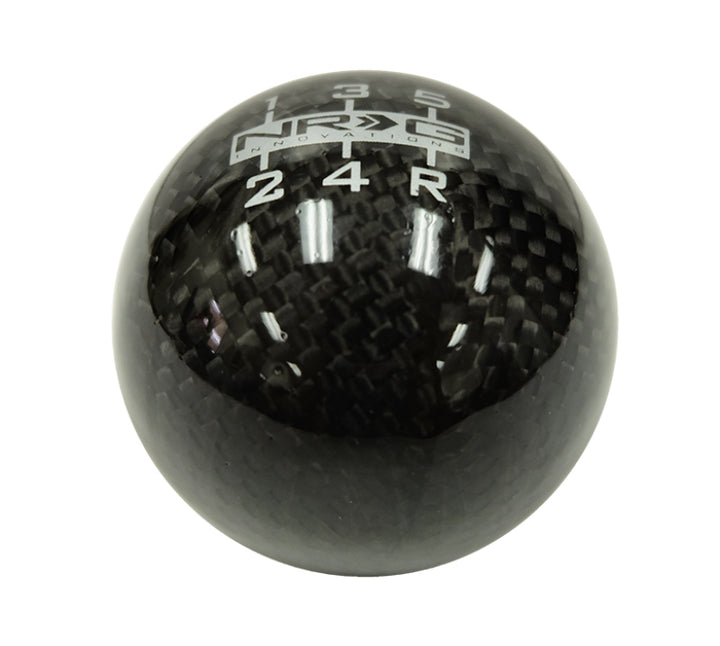 NRG Universal Ball Style Shift Knob - Heavy Weight 480G / 1.1Lbs. - Black Carbon Fiber (5 Speed) - Premium Shift Knobs from NRG - Just 162.74 SR! Shop now at Motors