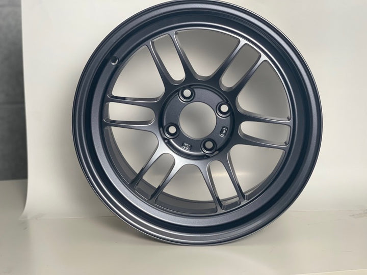 Enkei RPF1 15x8 4x100 28mm Offset 5 Hub Bore Gunmetal Wheel - 11.64Lbs (MOQ 40) - Premium Wheels - Cast from Enkei - Just 1076.54 SR! Shop now at Motors