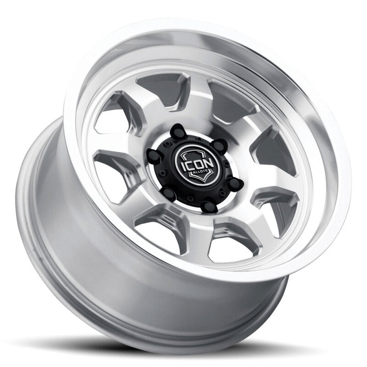 ICON Nuevo 17x8.5 / 6x135 / 6mm Offset 5in BS - Silver Machined - Premium Wheels - Cast from ICON - Just 896.53 SR! Shop now at Motors