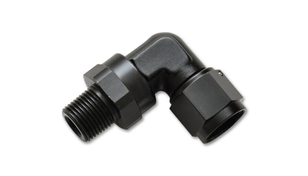Vibrant -6AN to 3/8in NPT Female Swivel 90 Degree Adapter Fitting - Premium Fittings from Vibrant - Just 82.50 SR! Shop now at Motors