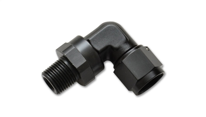 Vibrant -6AN to 3/8in NPT Female Swivel 90 Degree Adapter Fitting - Premium Fittings from Vibrant - Just 82.49 SR! Shop now at Motors