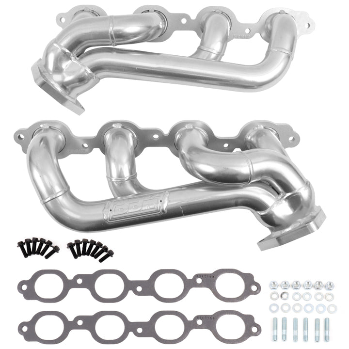 BBK 19-24 GM Full Size 5.3/6.2L Shorty Headers (Silver Ceramic) - Premium Headers & Manifolds from BBK - Just 2247.62 SR! Shop now at Motors