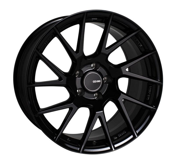 Enkei TM7 18x8.5 5x114.3 45mm Offset 72.6mm Bore Gloss Black Wheel - Premium Wheels - Cast from Enkei - Just 1460.78 SR! Shop now at Motors